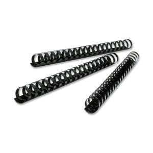 Swingline Gbc 4200010 - Combbind Standard Spines, 1-1/2' Diameter, 320 Sheet Capacity, Black, 100/Box