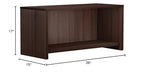 Lorell Hutch, Wall Mount, 36" X 15" X1 7", Espresso (Llr18240)