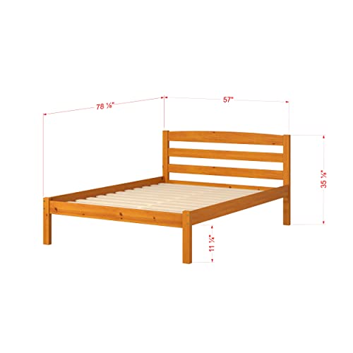 Donco Kids Econo Contemporary Full Honey Bed