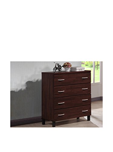 Baxton Studio BR888024-Dirty Dressers, 15.6LX31.2WX36.39H, Oak Brown