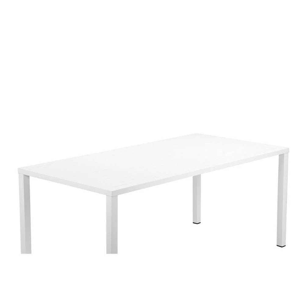 Pangea Home Miami Dt Wht Dining Table, White