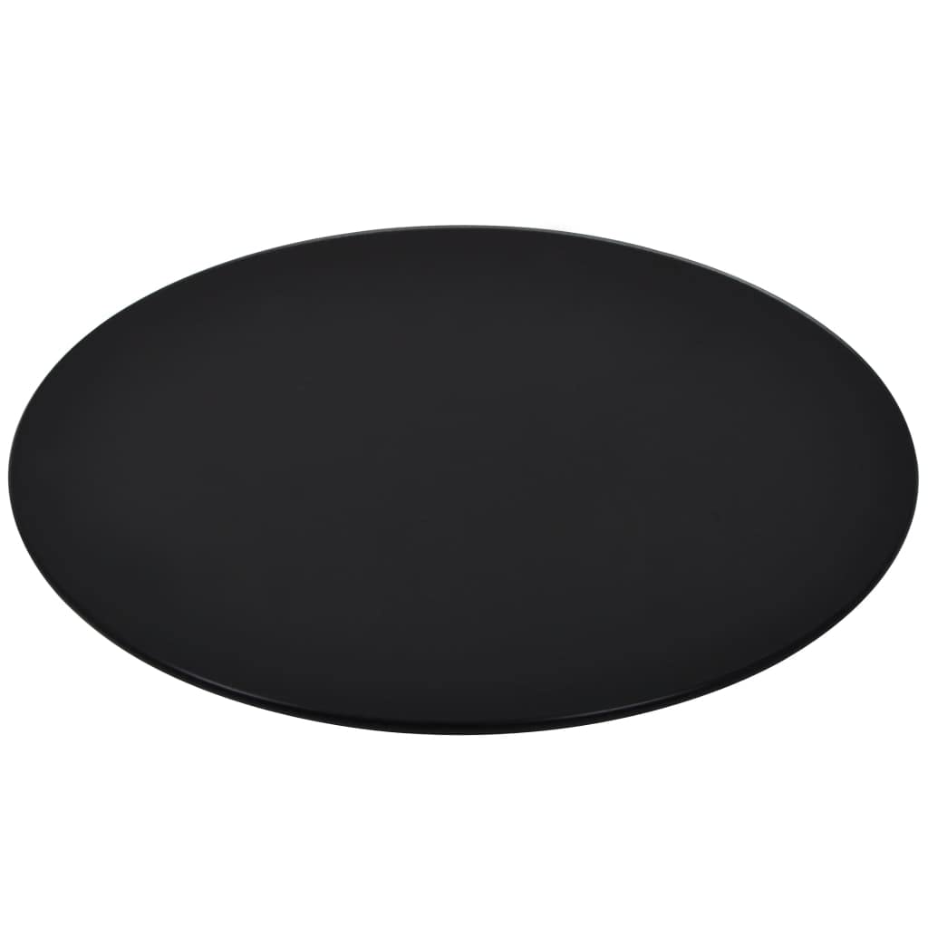 vidaXL Round Table Top Replacement Table Top Replacement Dining Room Coffee Table Garden Tempered Glass 400mm