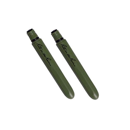 Rite In The Rain All-Weather Edc Pen, Olive Drab Pokka 2-Pack, Black 0.8Mm Ink, Fine Point (No. Od92)