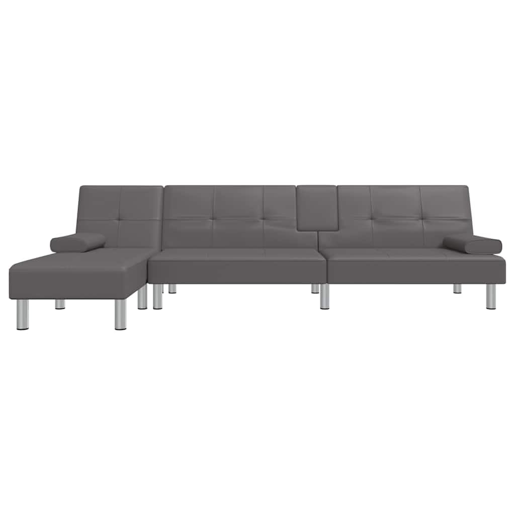 vidaXL Sofa Bed L-Shaped Sofa Couch