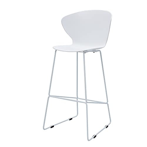 Neos Modern Furniture Midcentury Polypropylene Bar Stool - Thumbnail 3