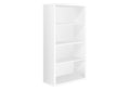 Monarch Specialties 7059 Bookshelf, Bookcase, Etagere, 5 Tier, H, Office, Bedroom, Laminate, White, Contemporary, Modern Bookcase-48 H Adjustable Shelves, 48-Inch