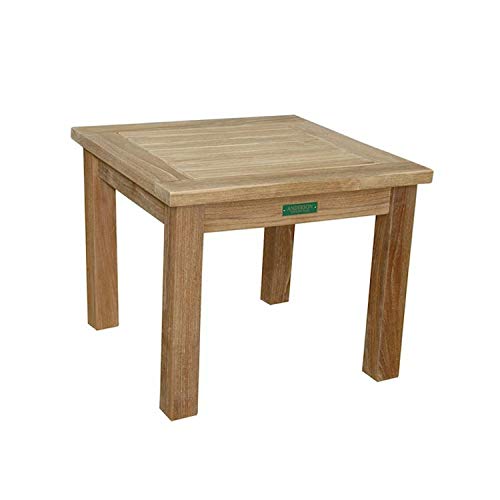 Anderson Teak Bahama 20" Square Table, Mini