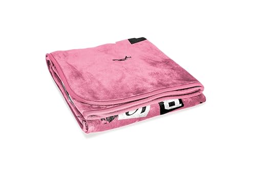 Mean Girls Burn Book Plush Throw Blanket For Girls - Measures 46' X 60' Soft Fleece Bedding - Super Soft Lightweight Pink Throw Blanket