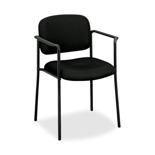 Wholesale Case Of 5 - Basyx Guest Chairs W/ Arms-Guest Chair With Arms, 23-1/4&quot;X21&quot;X32-3/4&quot;, Black Fabric