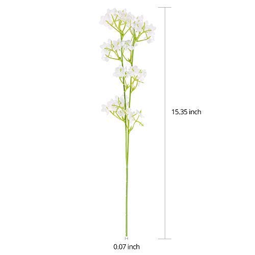 Bringsine Baby Breath Gypsophila Wedding Decoration Bride White Colour Pu Flowers 30 Pieces/Lot