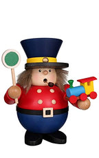 Alexander Taron 1-476 Christian Ulbricht Incense Burner-Colorful Train Conductor, Red