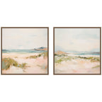 Tranquil Landscape Square 2 Piece Framed Canvas Wall Art Set by Amy Lighthall