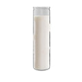 Simply Soson 2x8 inch White Devotional Candles in Glass Jar - 1 Piece - 90 Hours - Prayer Candle - Tall Pillar Candles for Relig