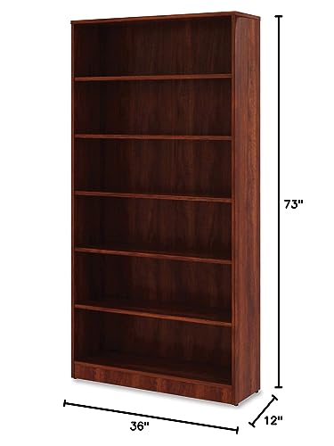 Lorell Llr99791 Cherry Laminate Bookcase