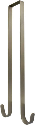 Wreath Hanger, 15' Wreath Hangers for Front Door, Indoor or Outdoor Over The Door Wreath Hook Hanger for Easter Spring Hallowee