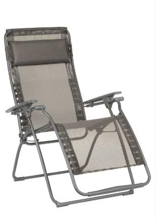 HomeRoots Metal, Other 27.6&quot; X 64.2&quot; X 45.3&quot; Graphite Powder Coated Recliner