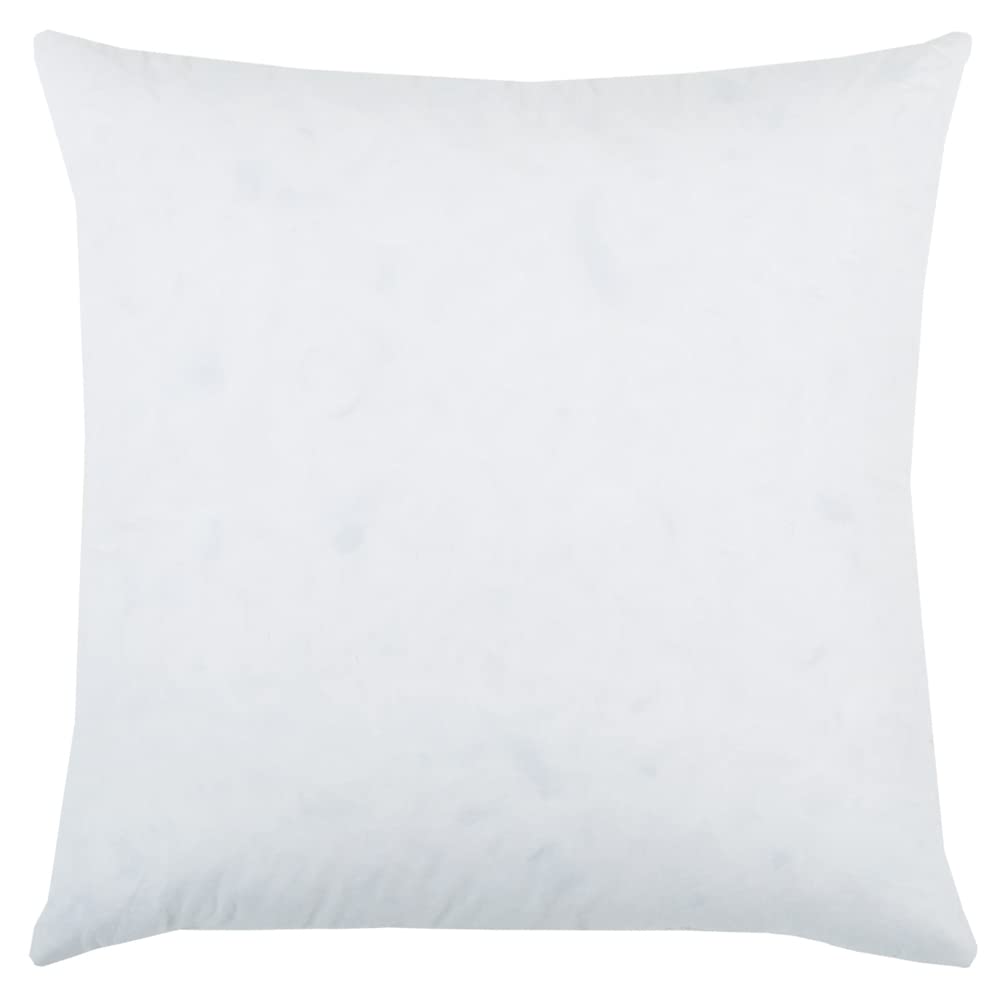 Rizzy Home | NFILL0 | 14&quot;x26&quot; Yellow/Gray Solid Down Fill Pillow Insert