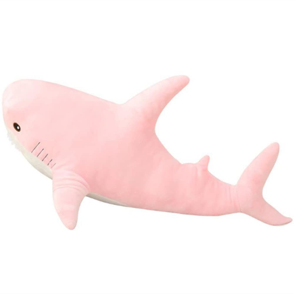Ophrbu Stuffed Animal Shark Plush,Giant Shark Plush Pillow Soft Toy,Plush Large Shark Toys For Home Decoration Kids Gift (Pink,