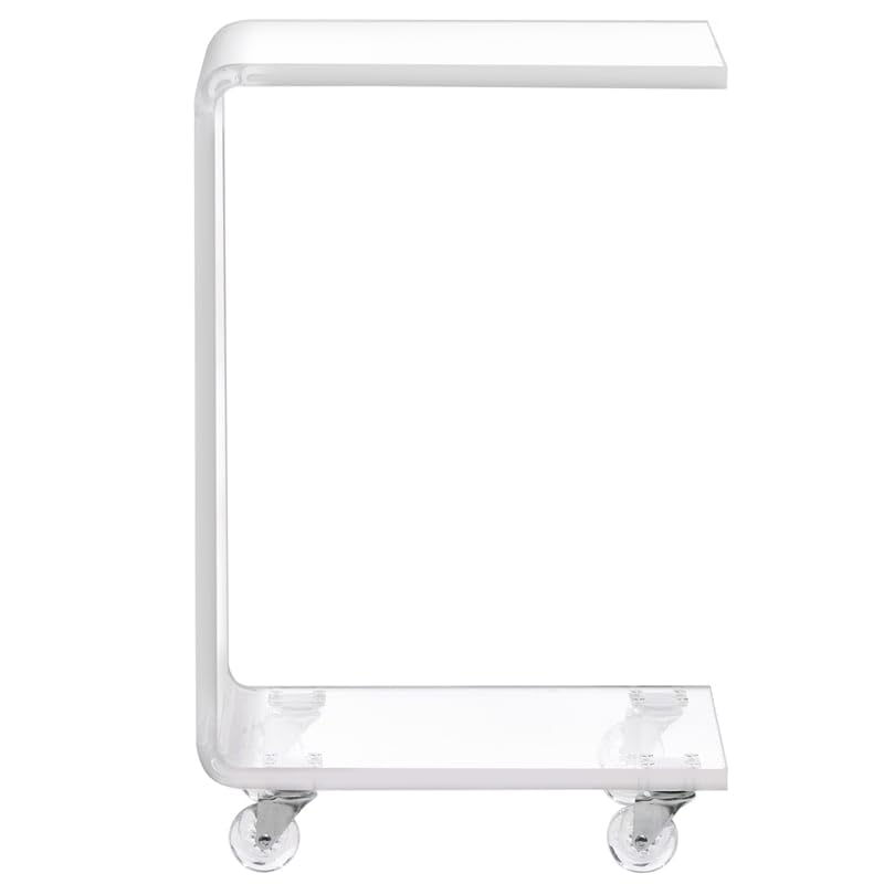 Progressive Furniture Acrylic Chairside Table, Clear