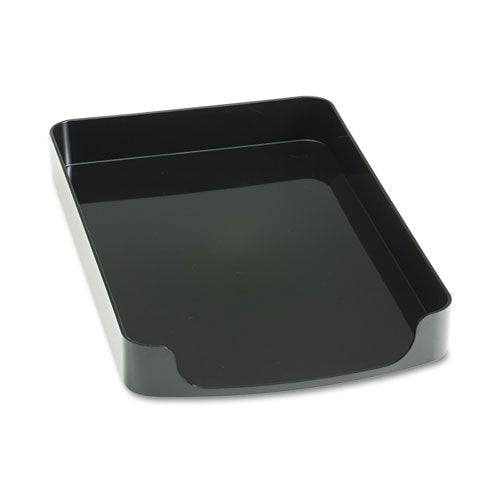 Officemate - 2200 Series Front-Loading Desk Tray, Plastic, 8 1/2 X 14, Black