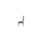 Acme Furniture Dresden Side Chair, 22 x 27 x 46, Vintage Bone White & PU