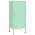 vidaXL Storage Cabinet Mint 16.7"x13.8"x40" Steel