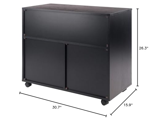 Ergode Halifax Mobile Storage Cabinet - Versatile Organizer for Crafts & More