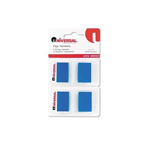 Universal Page Flags Flag,1'X1.77'Page,100,Be (Pack Of30)