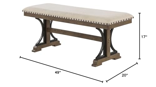 Best Quality Furniture D174-B Bench - Thumbnail 3