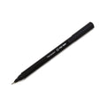 Staples Tru Red Permanent Markers Ultra Fine Tip Black Dozen