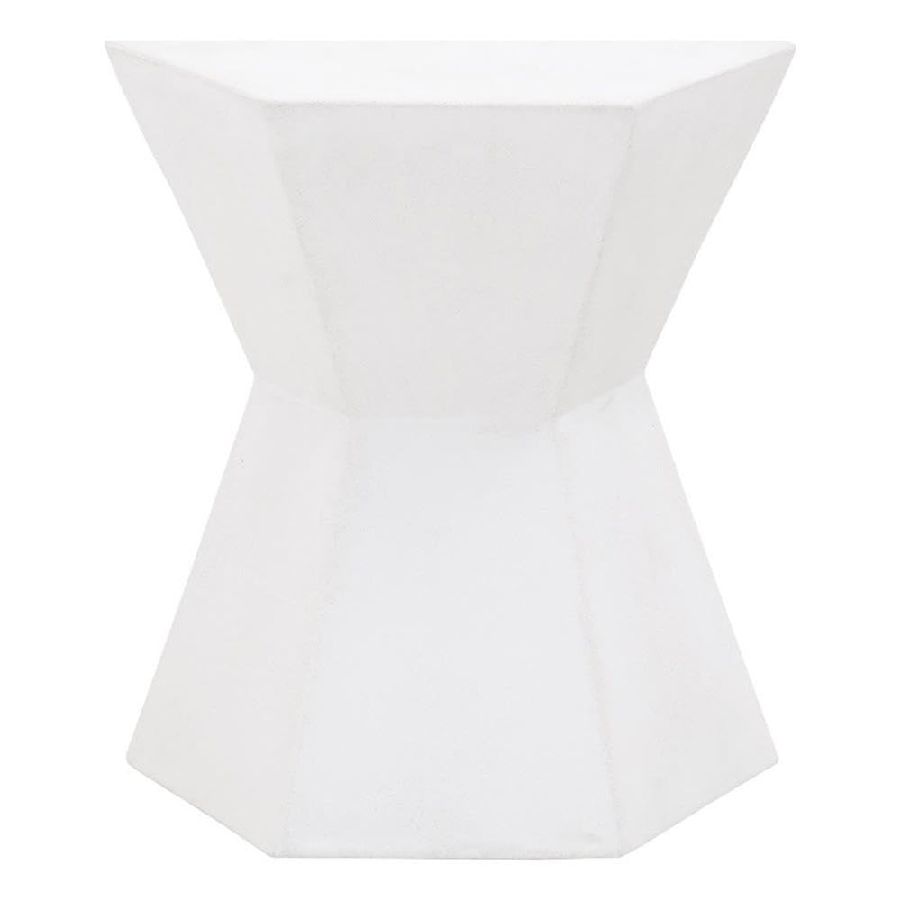 Star International Furniture Bento End Table, Ivory