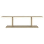 vidaXL Y39870586 Wall Mounted TV Unit, Sonoma Oak, Chipboard, 103 cm x 30 cm x 26.5 cm