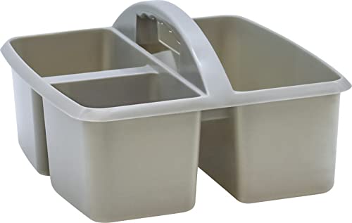 Teacher Created Resources Gray Plastic Storage Caddy