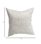 Blazing Needles Polyester Jacquard Throw Pillow, 17", Aspen Café