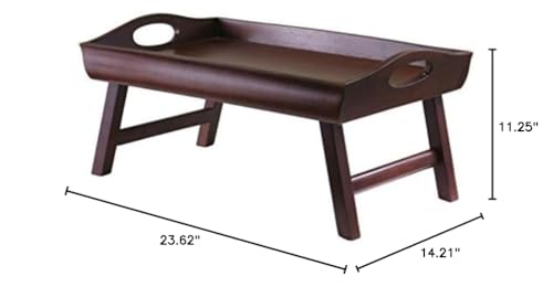 Ergode Sedona Bed Tray Curved Side, Foldable Legs, Large Handle