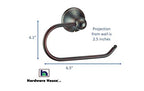 Hardware House H10-9567 Newport Collection Toilet Paper Holder, Oil Rubbed Bronze