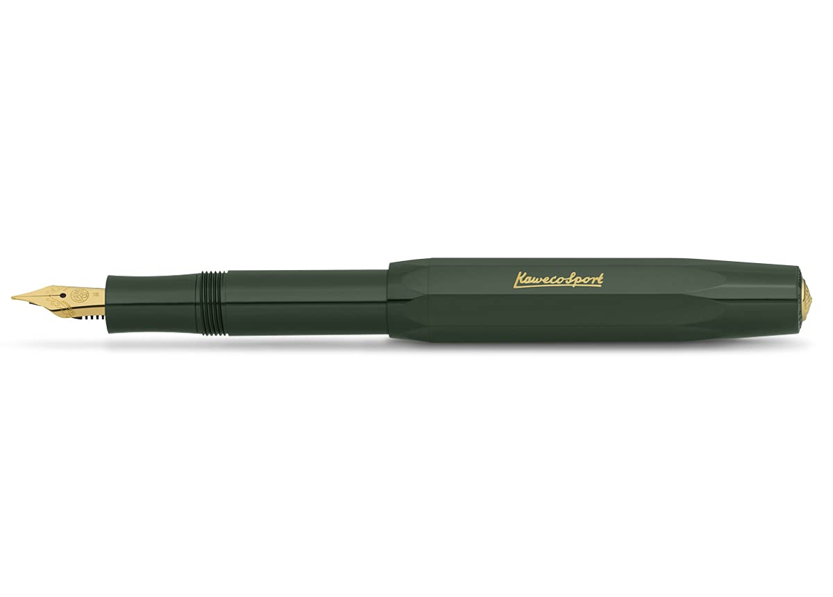 Kaweco Sport Classic Fountainpen Green Ef (Extra Fine)