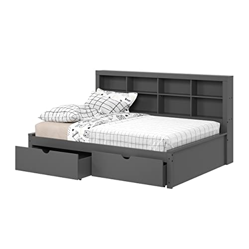 Donco Kids Equable Modern Full Bookcase Daybed - Thumbnail 5
