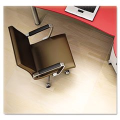 Clear Polycarbonate All Day Use Chair Mat for Hard Floor, 36 x 48