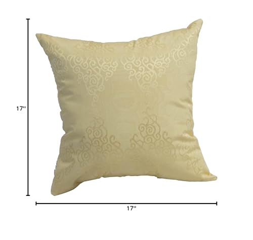 Blazing Needles Jacquard Throw Pillow, 17", King Henry