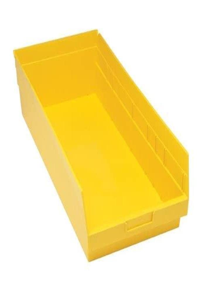 Quantum QSB216YL Store-More 6 Shelf Bin (23-5/8 x 11-1/8 x 6) - [Set of 6]