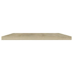 vidaXL Sonoma Oak Bookshelf Boards, Set of 8, Engineered Wood, Easy to Clean, Versatile Use, California Prop 65 Compliant