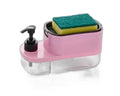 Qaswa Cosmetic Organizer Box Drawers Storage Plastic Stationary Box | Make Up Organiser For Women (Pink) Dl 61