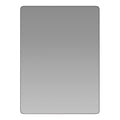 Flash Furniture Susan Large Rectangular Wall Mirror - Black Metal Frame - 22" X 30" Mirror For Bathroom, Vanity, Entryway, Dining Room, & Living Room
