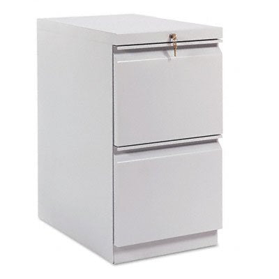 Hon Brigade Standard Height Pedestal - 15 X 22.9 X 28 - 2 X File Drawer[S] - Security Lock - Charcoal Gray