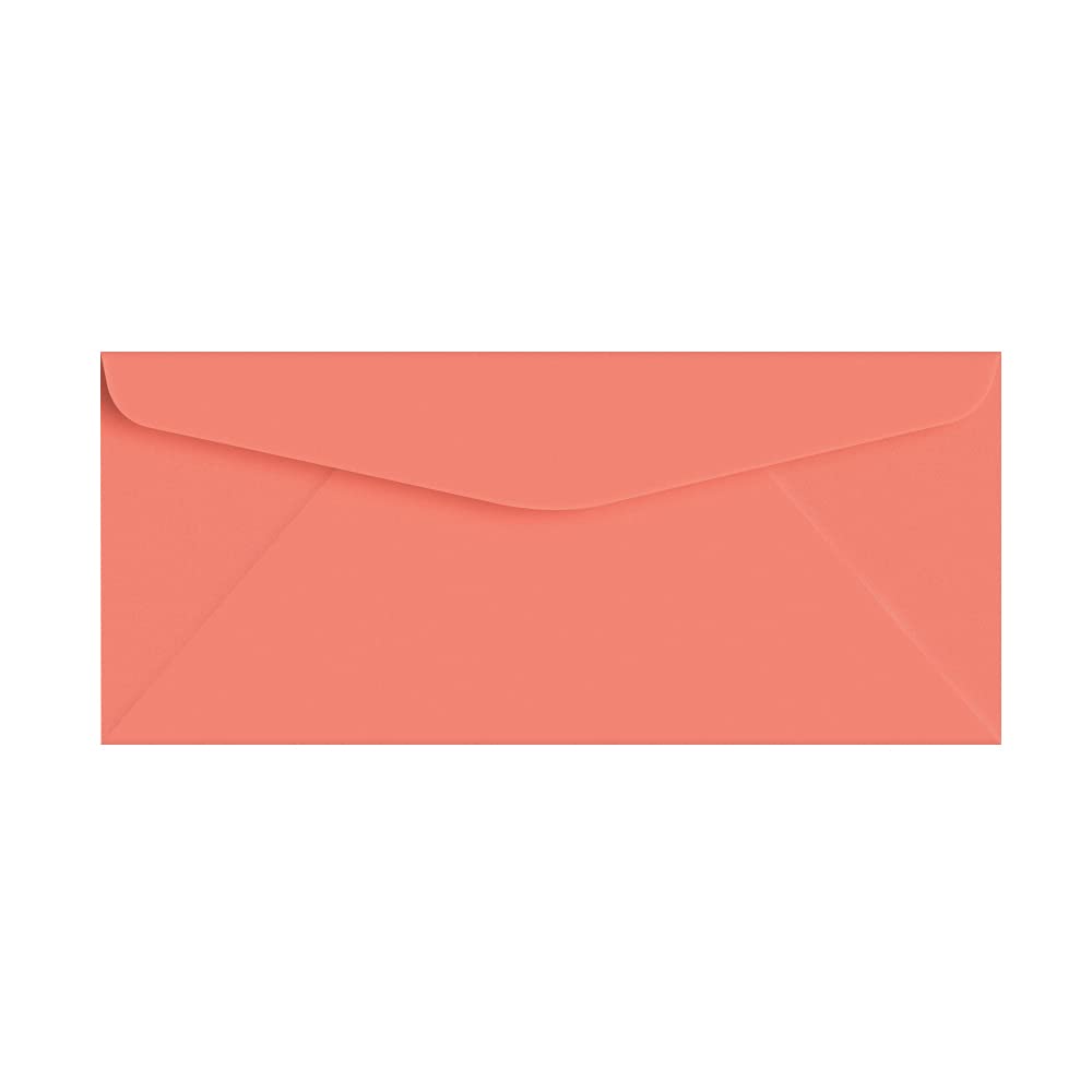 Ultra Lava Bright Color #10 Envelopes - Great For Mailing Letters, Business Memos, Invitations, Invoices, Bills | 4 1/8' X 9 1/