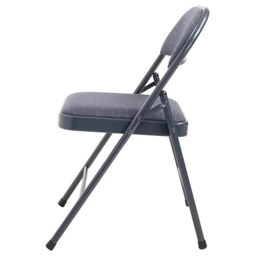 Commercialine 950 Series 29.25" Folding Chair in Star Trail Blue (Set of 4)
