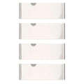 Mann Mart Organize Your Drawers With These Versatile 4Piece Drawer Dividers: Ideal For Kitchen, Bedroom & Bathroom Storage