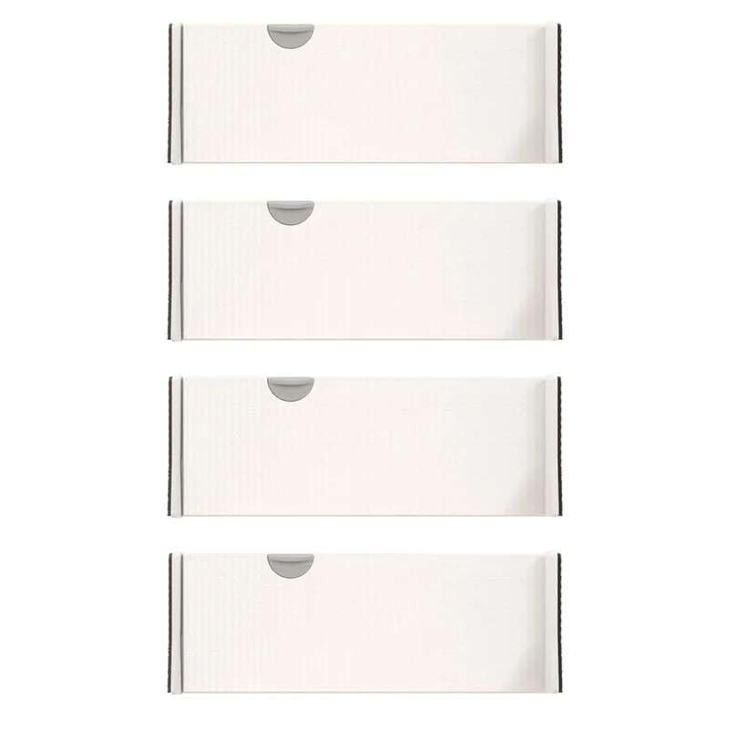 Mann Mart Organize Your Drawers With These Versatile 4Piece Drawer Dividers: Ideal For Kitchen, Bedroom & Bathroom Storage