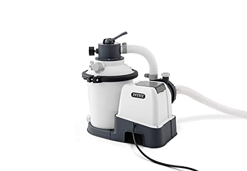 Intex 26641Eg Sx925 Krystal Clear Sand Filter Pump For Above Ground Pools, 8In